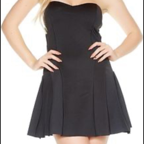 Seductions sleeveless flare tube top dress Size Small - Picture 1 of 3